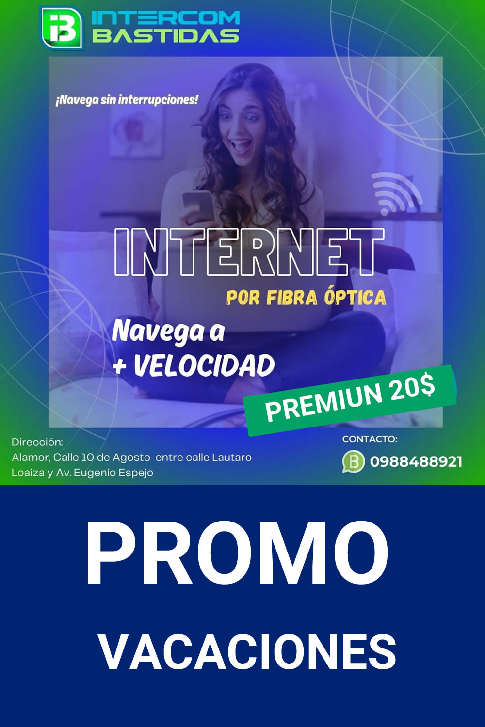 Conexión a internet | Plan Premium
